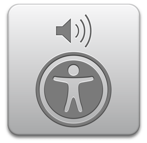 VoiceOver icon